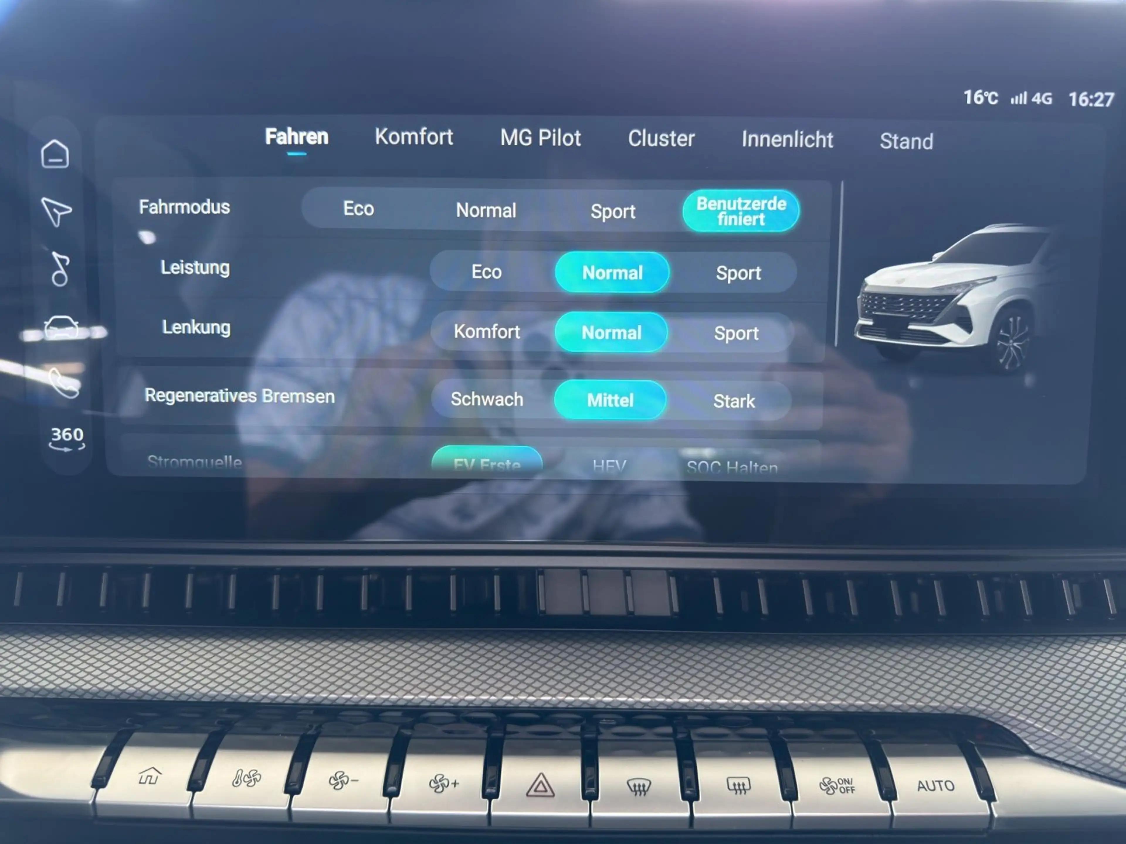MG MGS9 PHEV Premium 360-Grad-Kamera Bose Pano Memo — photo 13