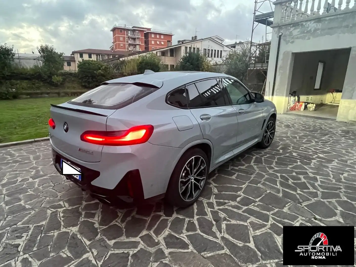 BMW X4 UNICO PROPRIETARIO TUTTA TAGLIANDATA BMW X4 xDriv Grigio - 2
