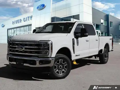 White 2026 Ford F-350 Super Duty Pickup Truck Four-Wheel Drive Automatic