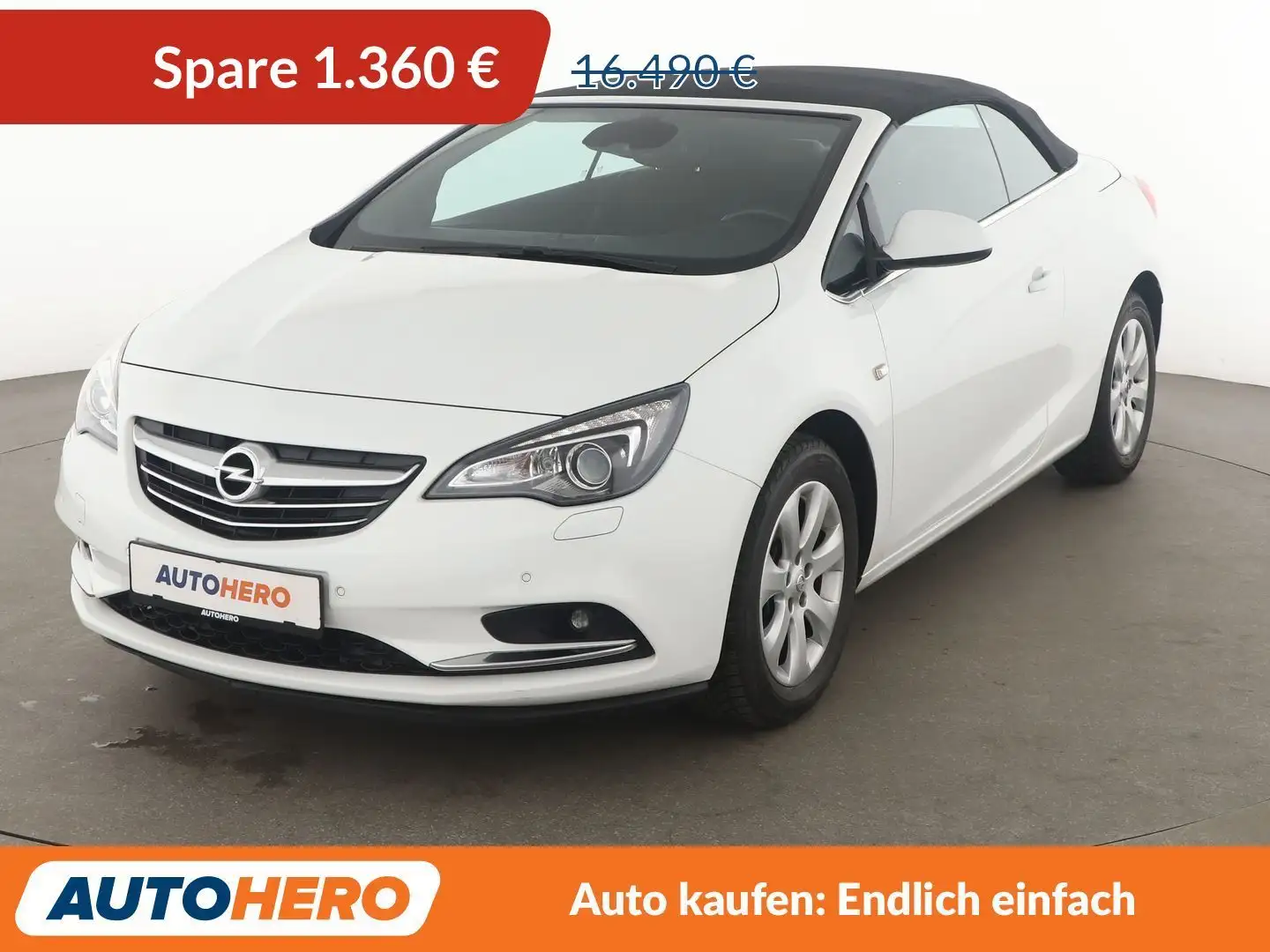 Opel Cascada 1.4 Turbo Innovation*XENON*NAVI*TEMPO*PDC*SHZ* Weiß - 1