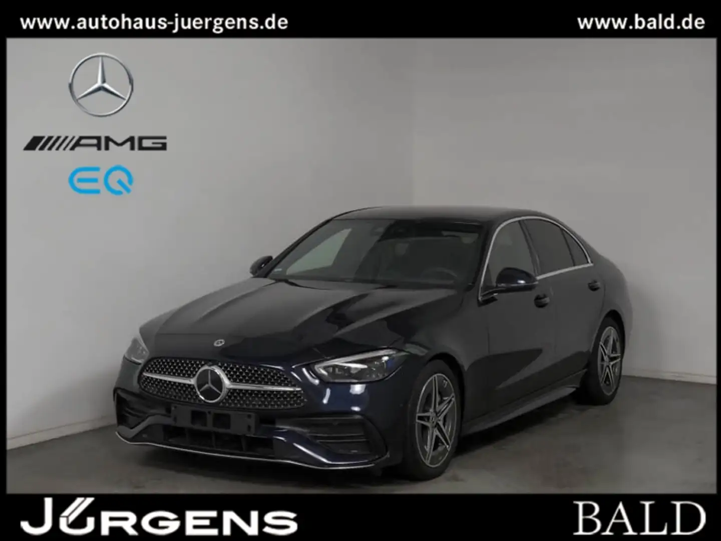 Mercedes-Benz C 300 d AMG-Sport/DIGITAL/Pano/Distr/360/Ambi/18 Blau - 2
