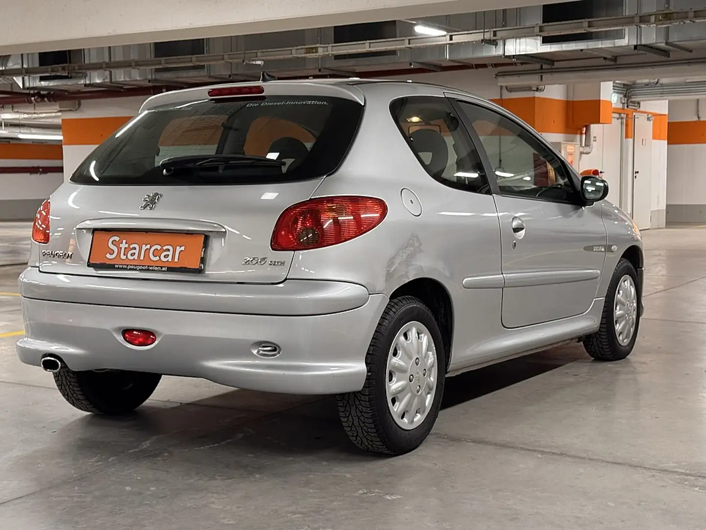 Peugeot 206 Quiksilver 2,0 HDI 90 KLIMA* SOFORT FINANZIERUNG* Grigio - 2