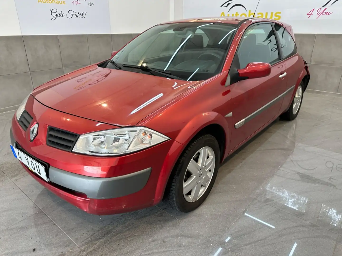 Renault Megane II Lim. 3-trg. *KLIMA*61 TKM* Piros - 1