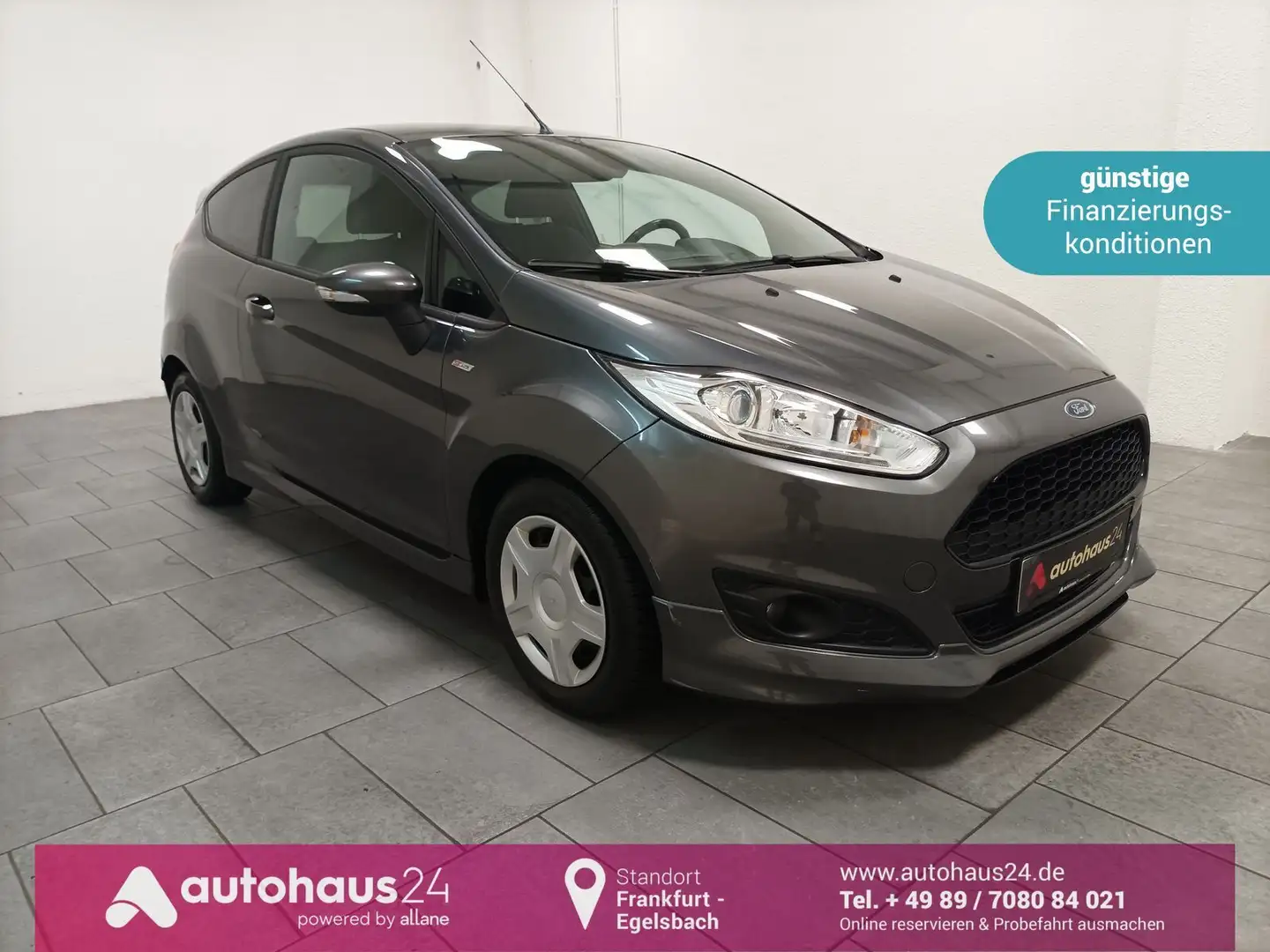 Ford Fiesta 1.0 ST-Line Navi|Sitzhzg.|Sportsitz| Šedá - 1