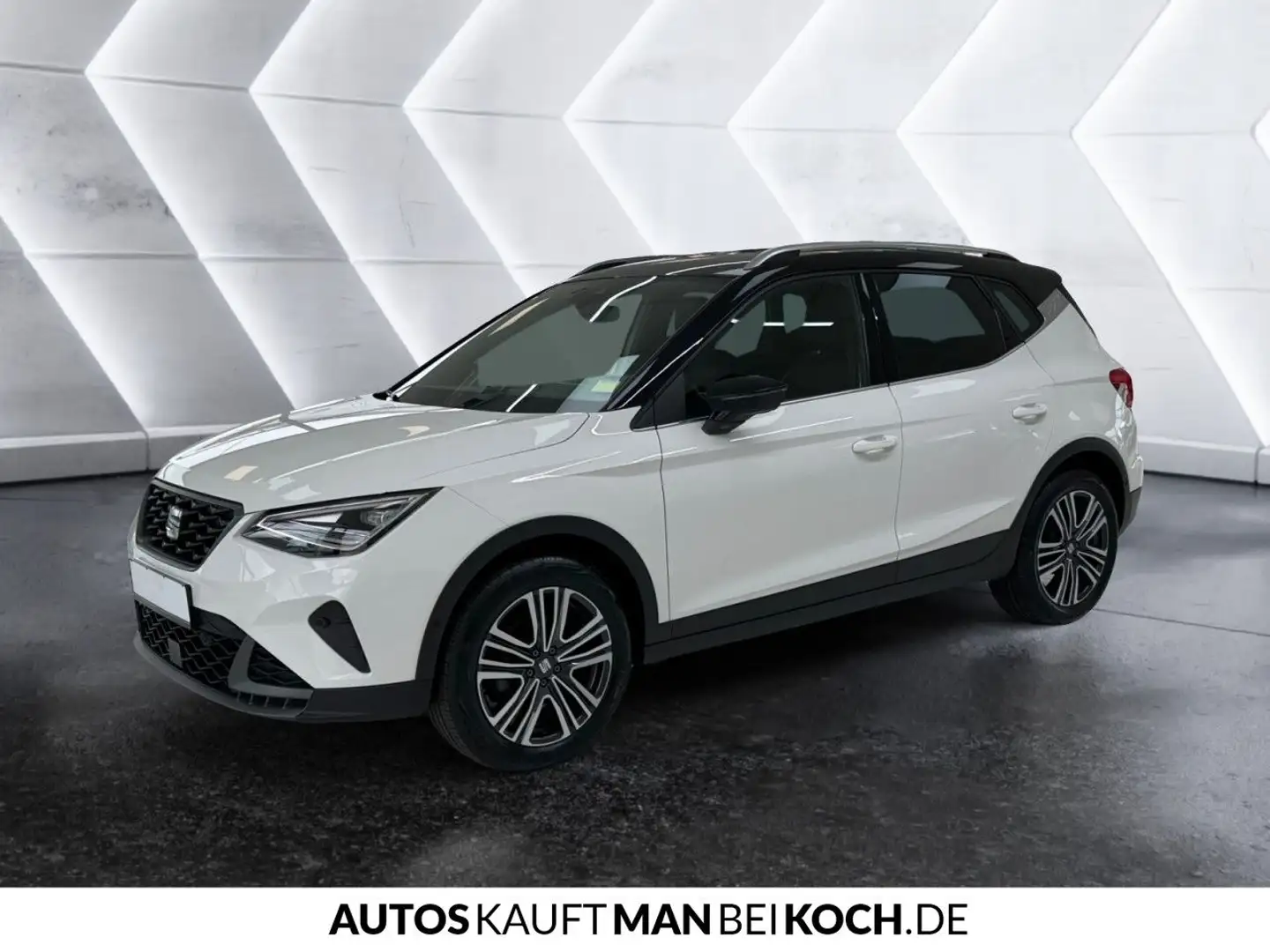 SEAT Arona 1.0 TSI FR NAVI PDC V+H FSE ACC KLIMAAUT LED Weiß - 2