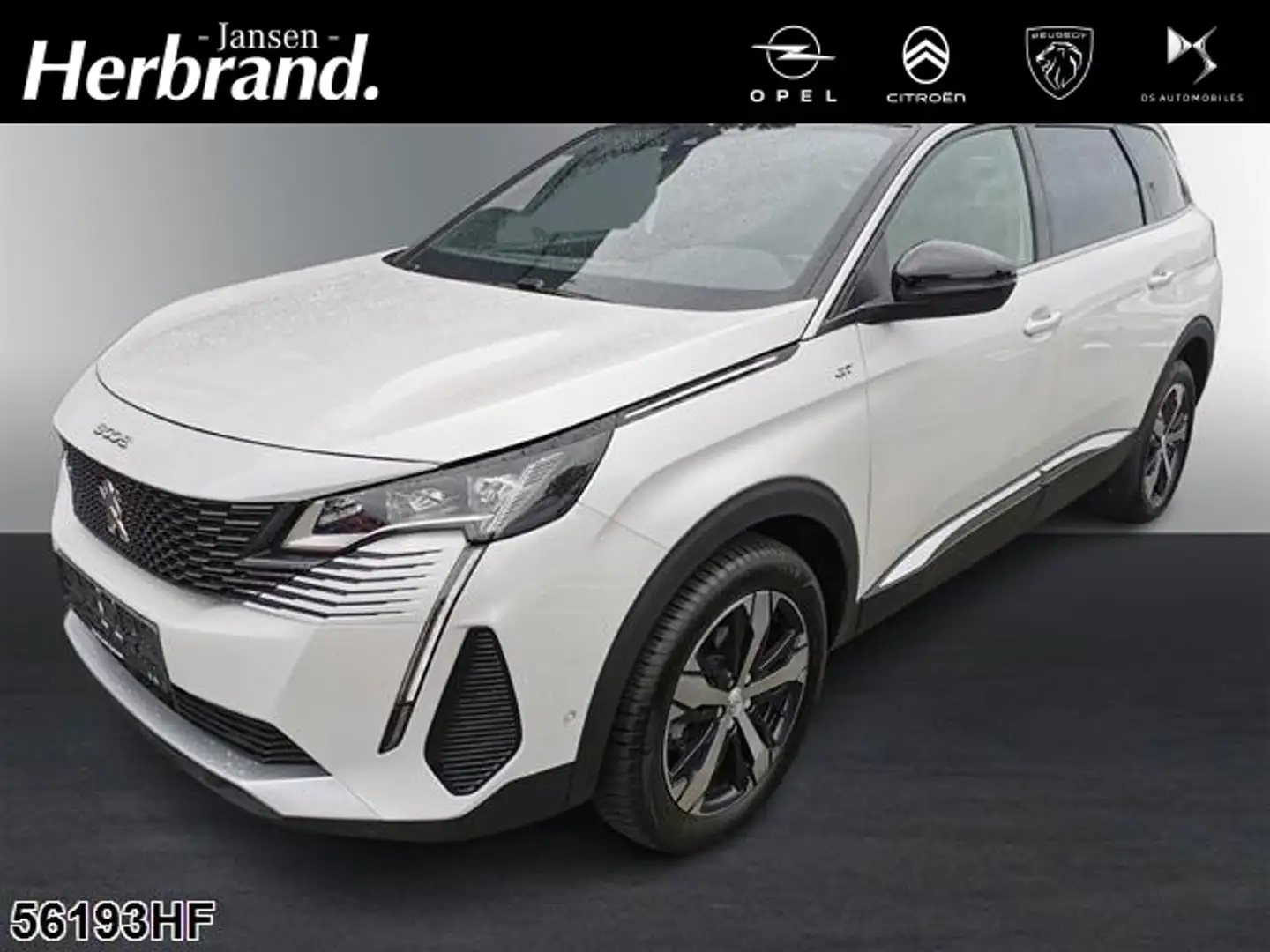 Peugeot 5008 1.2 PureTech 130, GT Blanc - 1