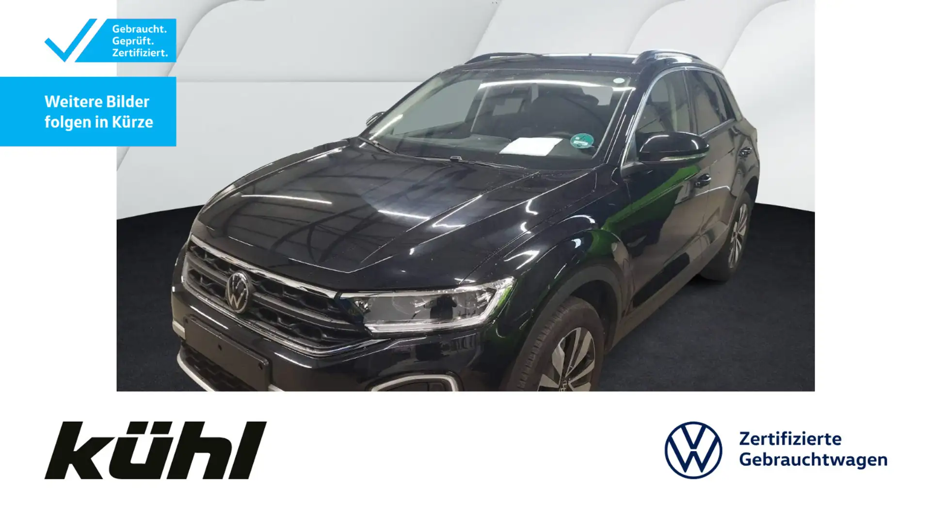 Volkswagen T-Roc 2.0 TDI DSG Goal LED+/ACC/Kamera/App/Navi/ Schwarz - 1