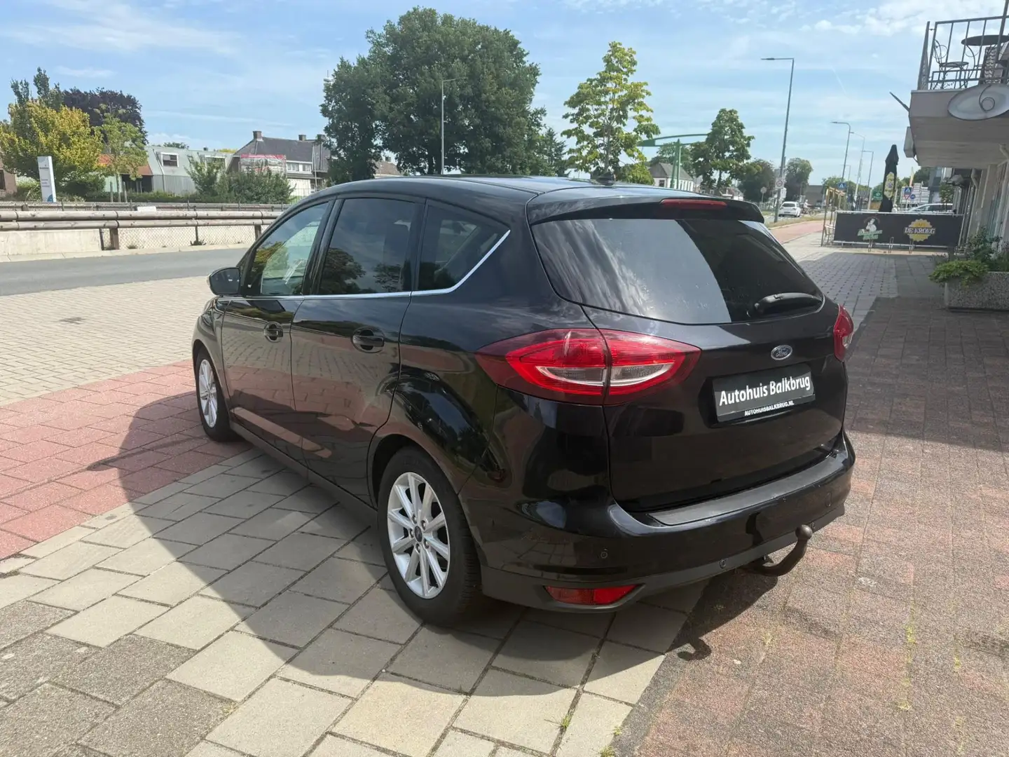 Ford C-Max 1.0 Titanium 125pk ClimaC.CruiseC.Navi.Led.LMV 710 Zwart - 2