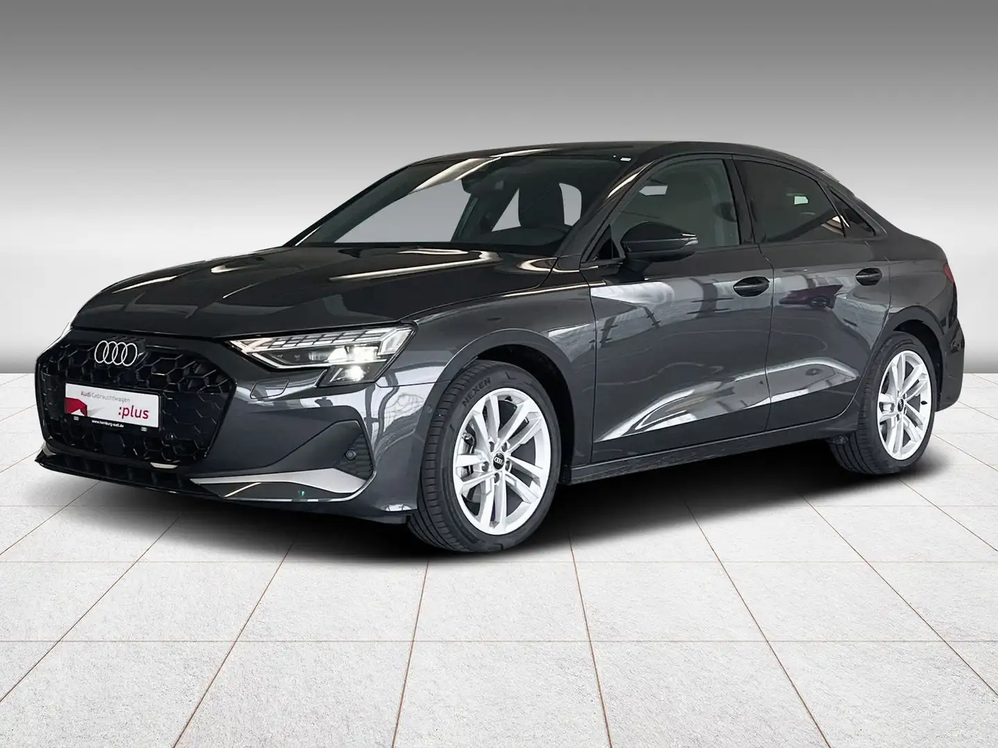 Audi A3 30 TFSI S tronic LED AHK Sound ACC Gris - 2