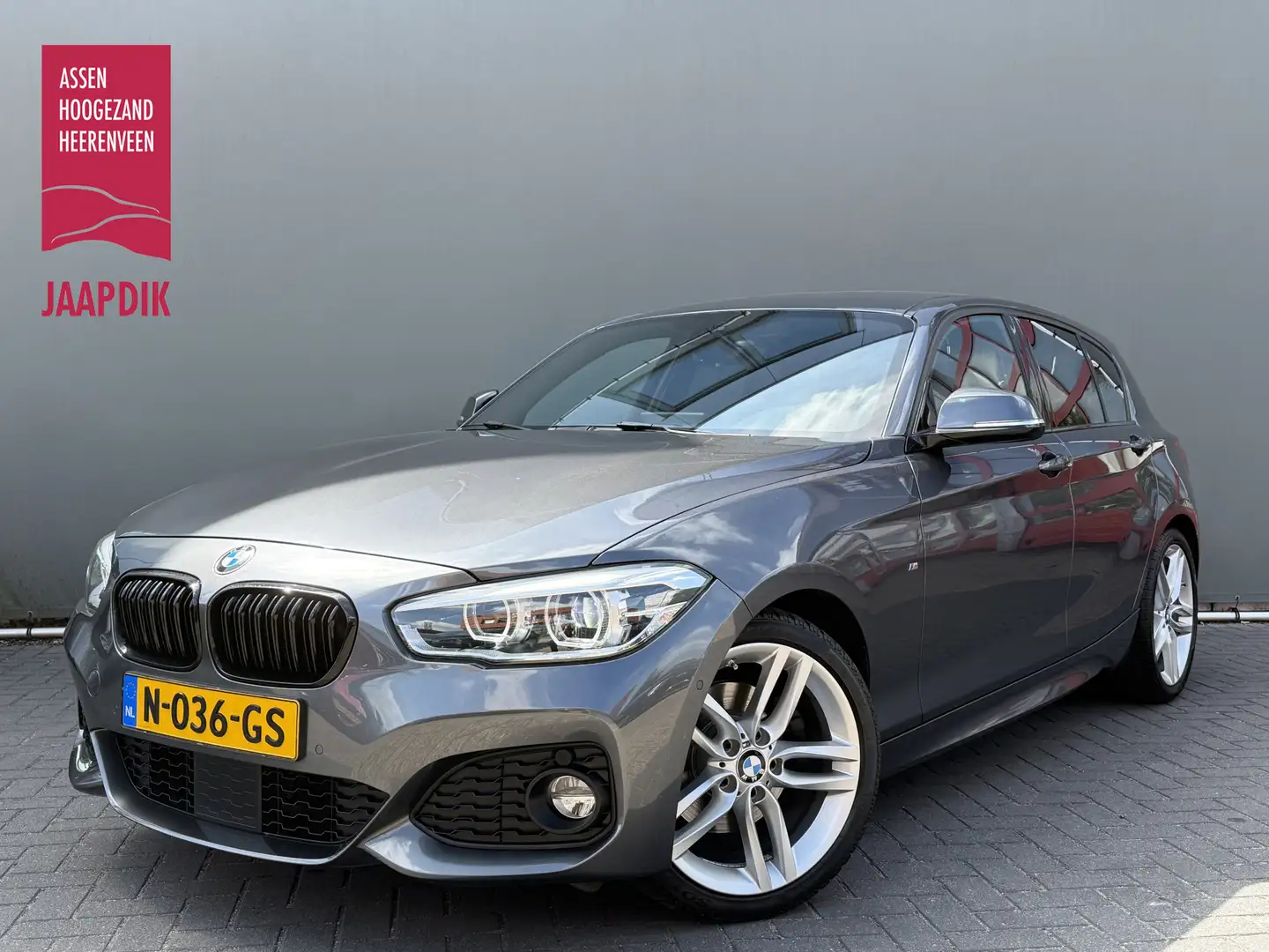 BMW 125 1-serie BWJ 2017 125i 225 PK High Executive M-SPOR Grijs - 1