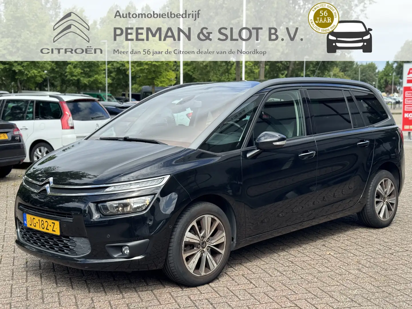 Citroen Grand C4 Picasso 130pk Intensive 7persoons|Navigatie|Camera Zwart - 1