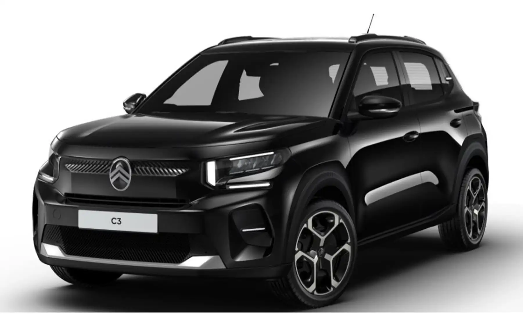 Citroen C3 Turbo 100cv  - YOU Pack PLUS Noir - 1