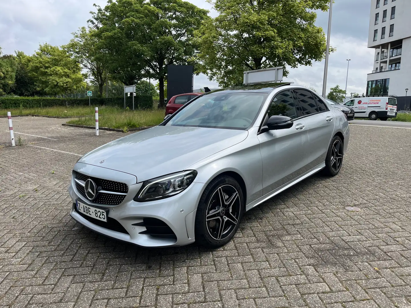 Mercedes-Benz C 160 PACK AMG/PANO/AUTO Gümüş rengi - 1