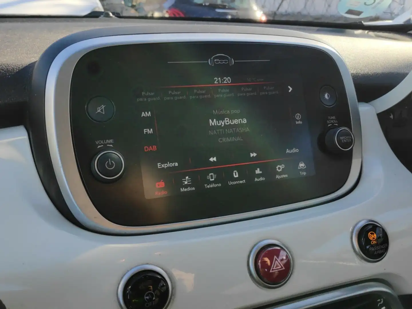 Fiat 500X 1.6 E-Torq S&S 120th Aniversario 4x2 Blanc - 2