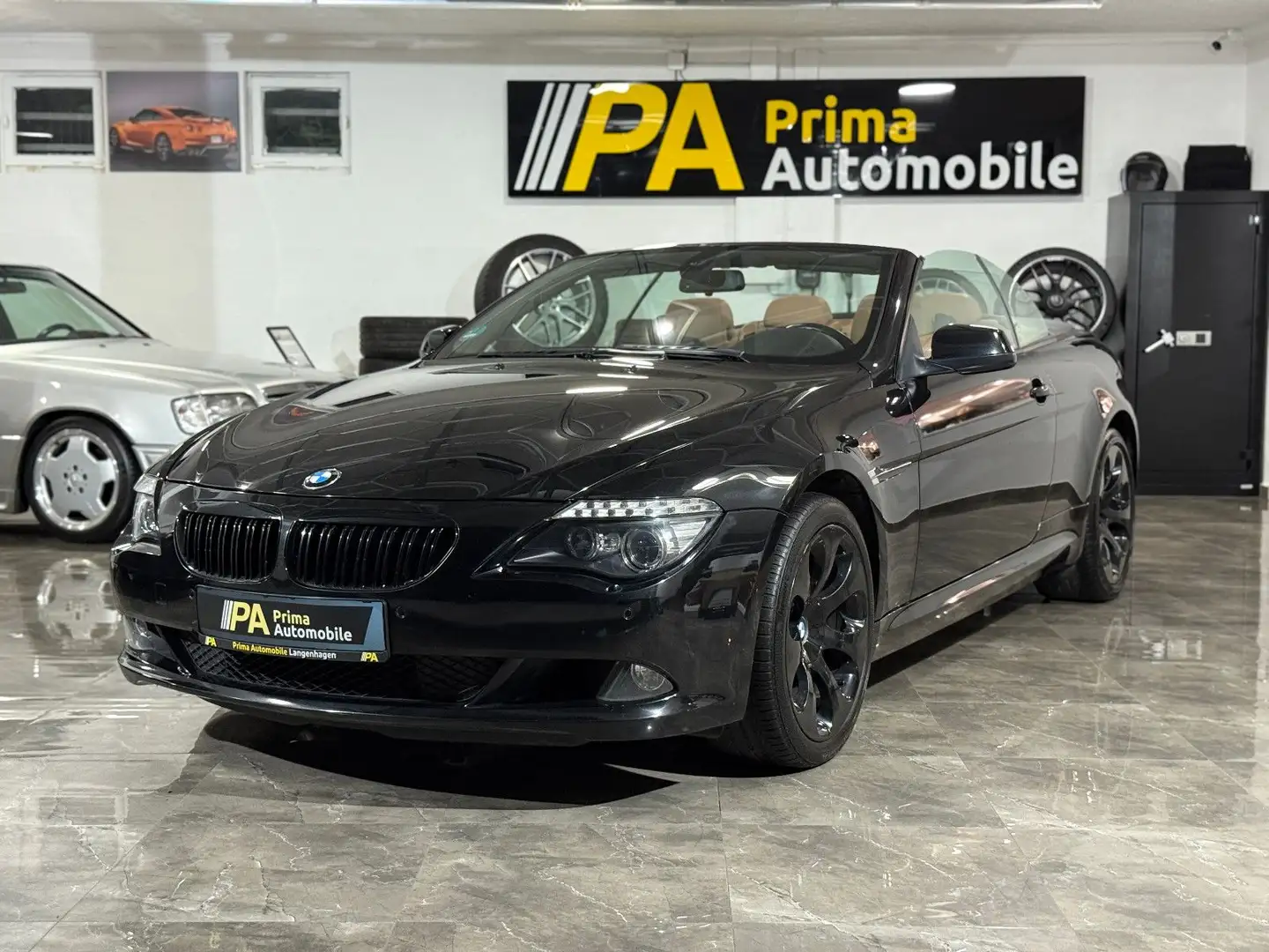 BMW 630 i Cabrio LCI Navi Xenon Automatik Memory Schwarz - 1
