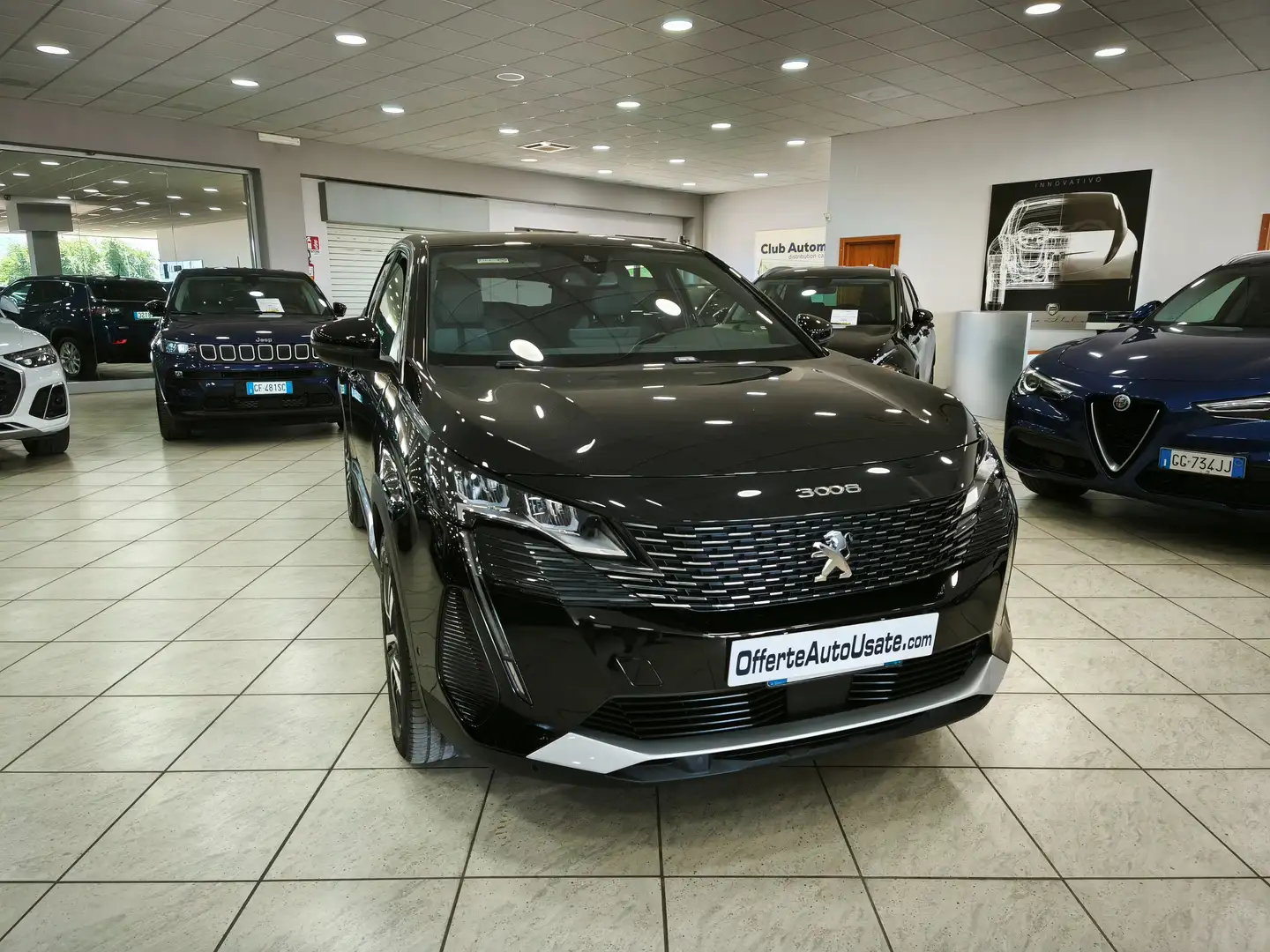 Peugeot 3008 3008 1.5 bluehdi Allure Pack s Nero - 2