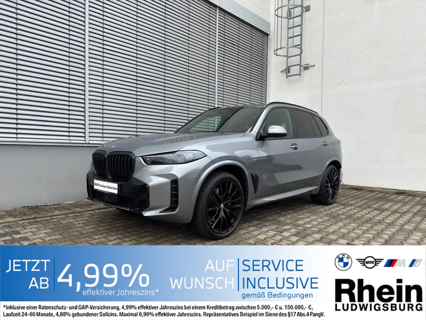 BMW X5 xDr30d M Sportpaket Park+DrivAsPr HarKar AHK Grau - 1
