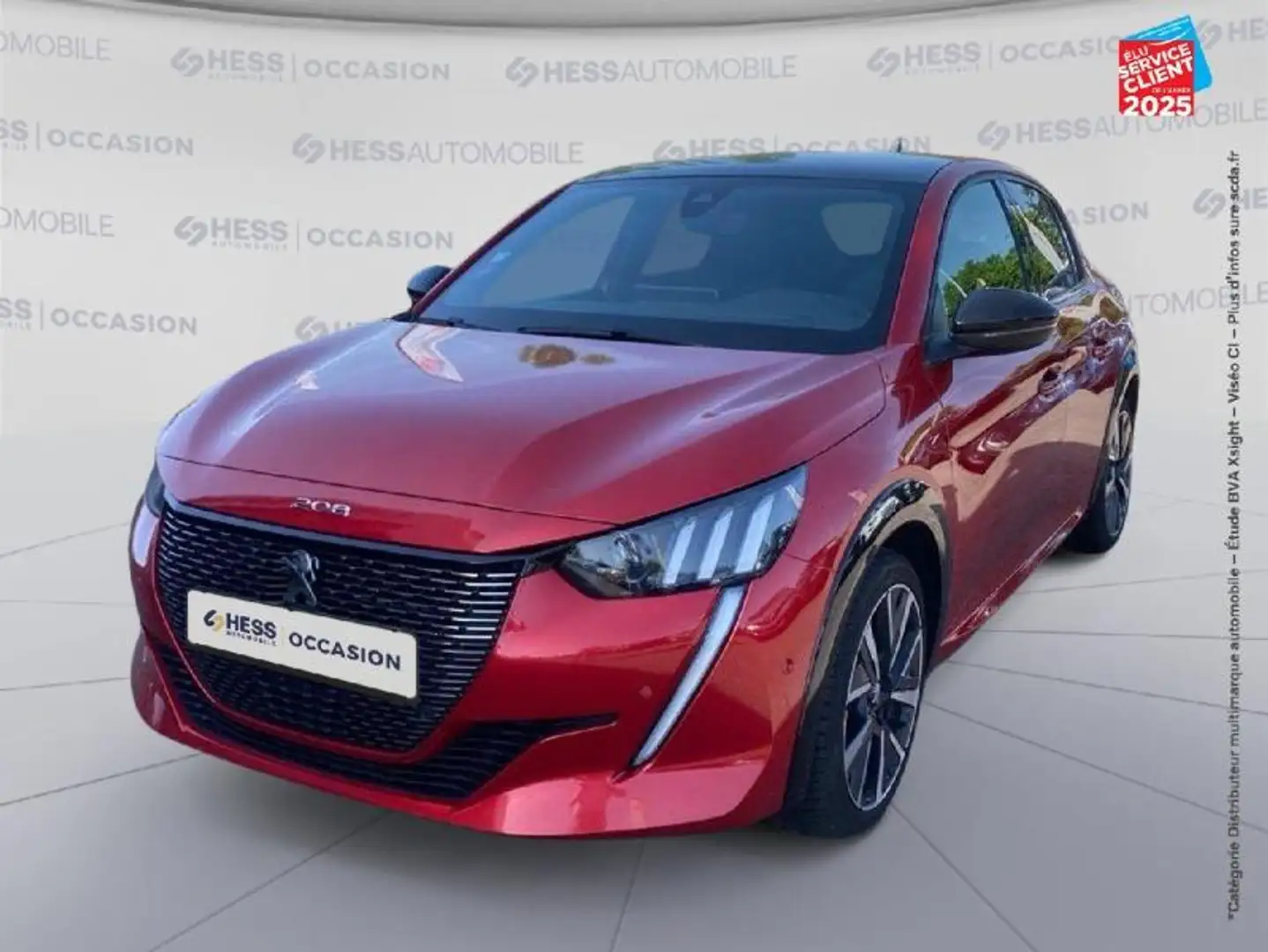 Peugeot 208 1.2 PureTech 100ch S/S GT Line Tpano GPS Camera Rouge - 1