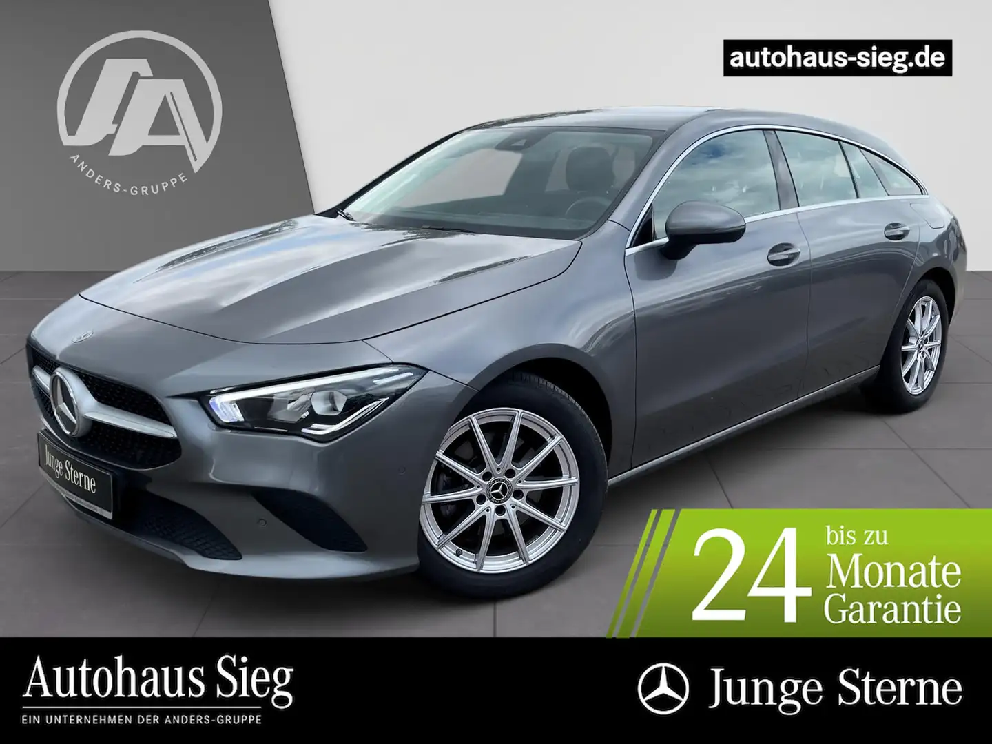 Mercedes-Benz CLA 200 d SB MBUX+SHZ+LED+PDC+AHK+Kamera+Navig.+ Gris - 1
