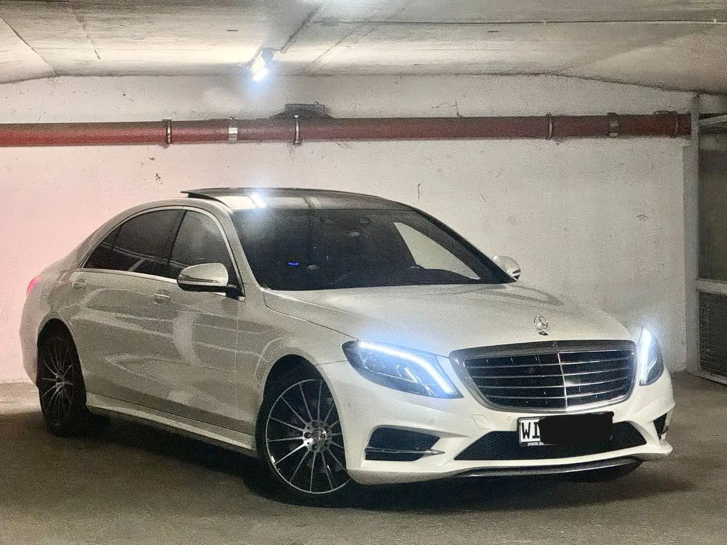 Mercedes-Benz S 500 AMG PAKET | 2. HAND | BRD | CHAUFFEURAUSST Blanc - 1