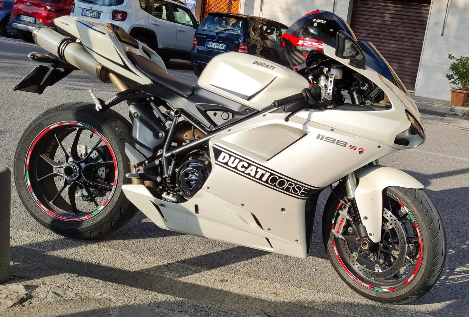 Ducati 1198 Carena della Versione s 14900 Km *** Blanco - 1