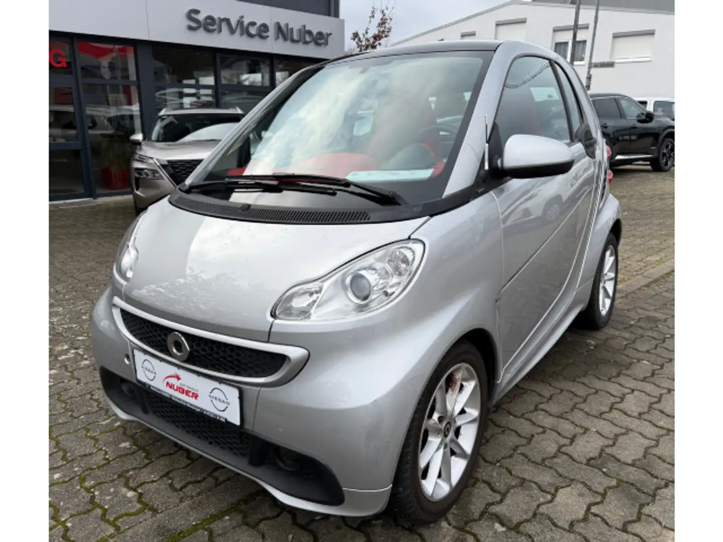 smart forTwo fortwo coupe 1,0 MHD passion Klima Silber - 2