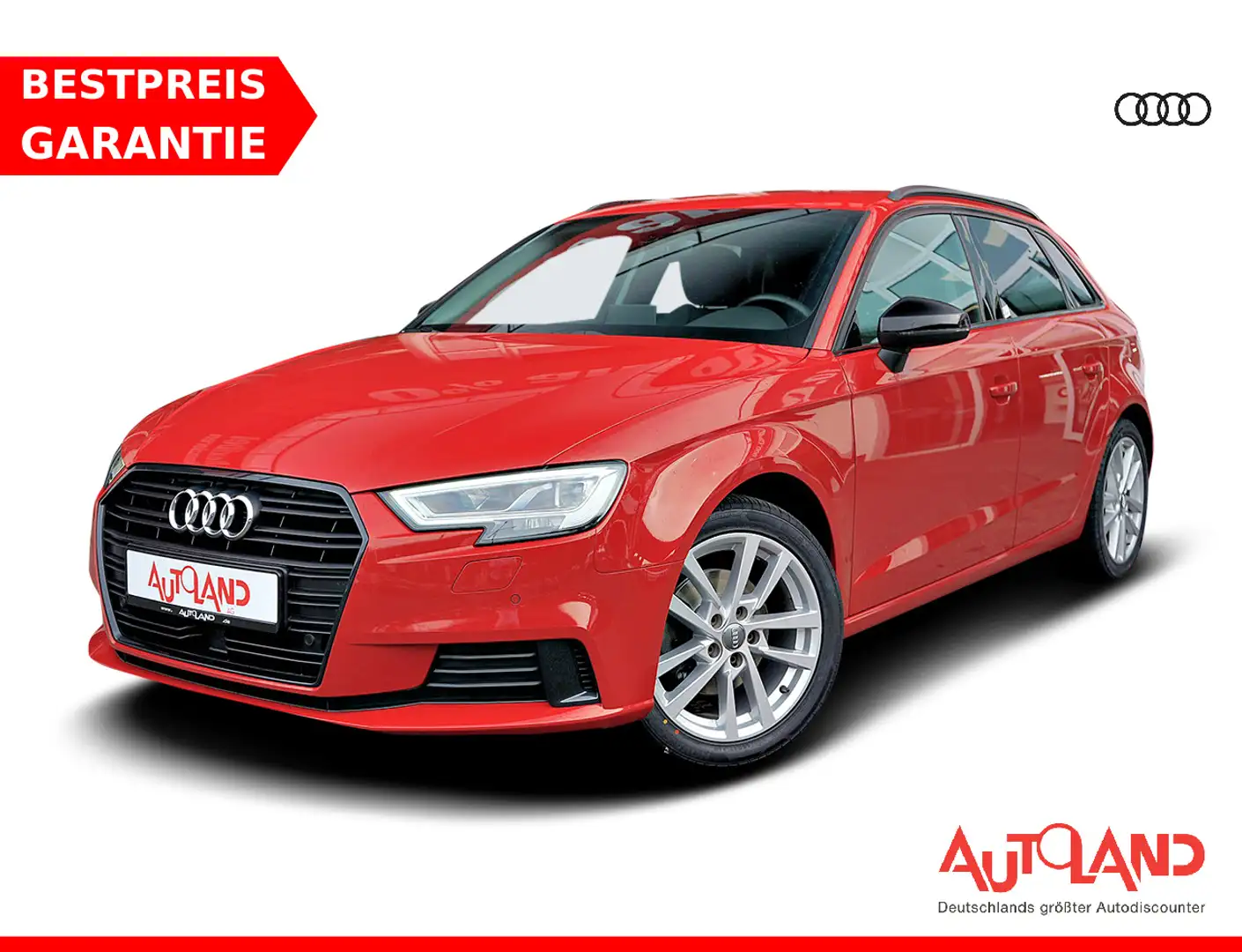 Audi A3 Sportback 30 TFSI sport LED Sitzheizung ACC Rouge - 1