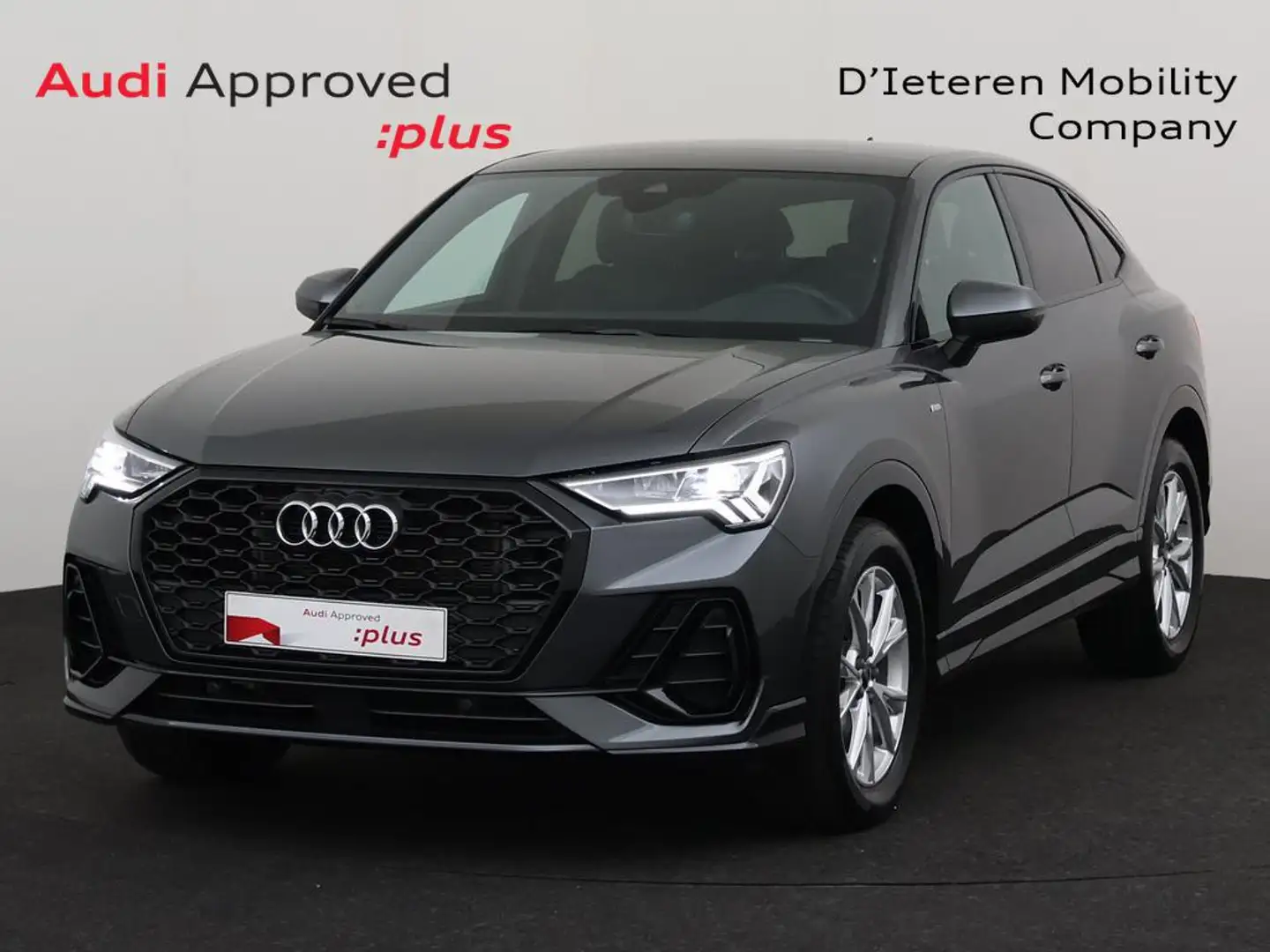 Audi Q3 Sportback S-Line 35 TFSI 150 PK S-tronic / Open Dak / ACC / Camera / Apple Carplay Gris - 1