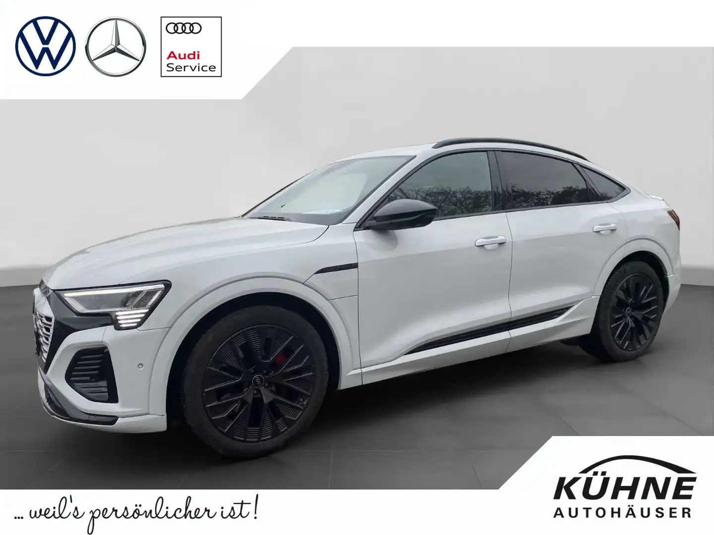 Audi Q8 e-tron S-Line Edition 55 | PANO Weiß - 1