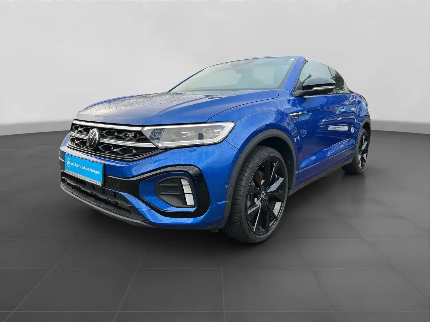 Volkswagen T-Roc Cabrio 1.5 TSI DSG R-LINE BLACK LM19 IQ.LI Blau - 2