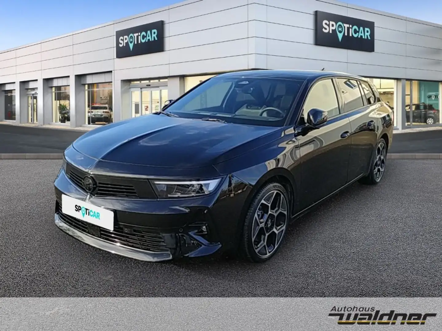 Opel Astra Sports Tourer 1.2 Turbo Automatik GS Line Schwarz - 1