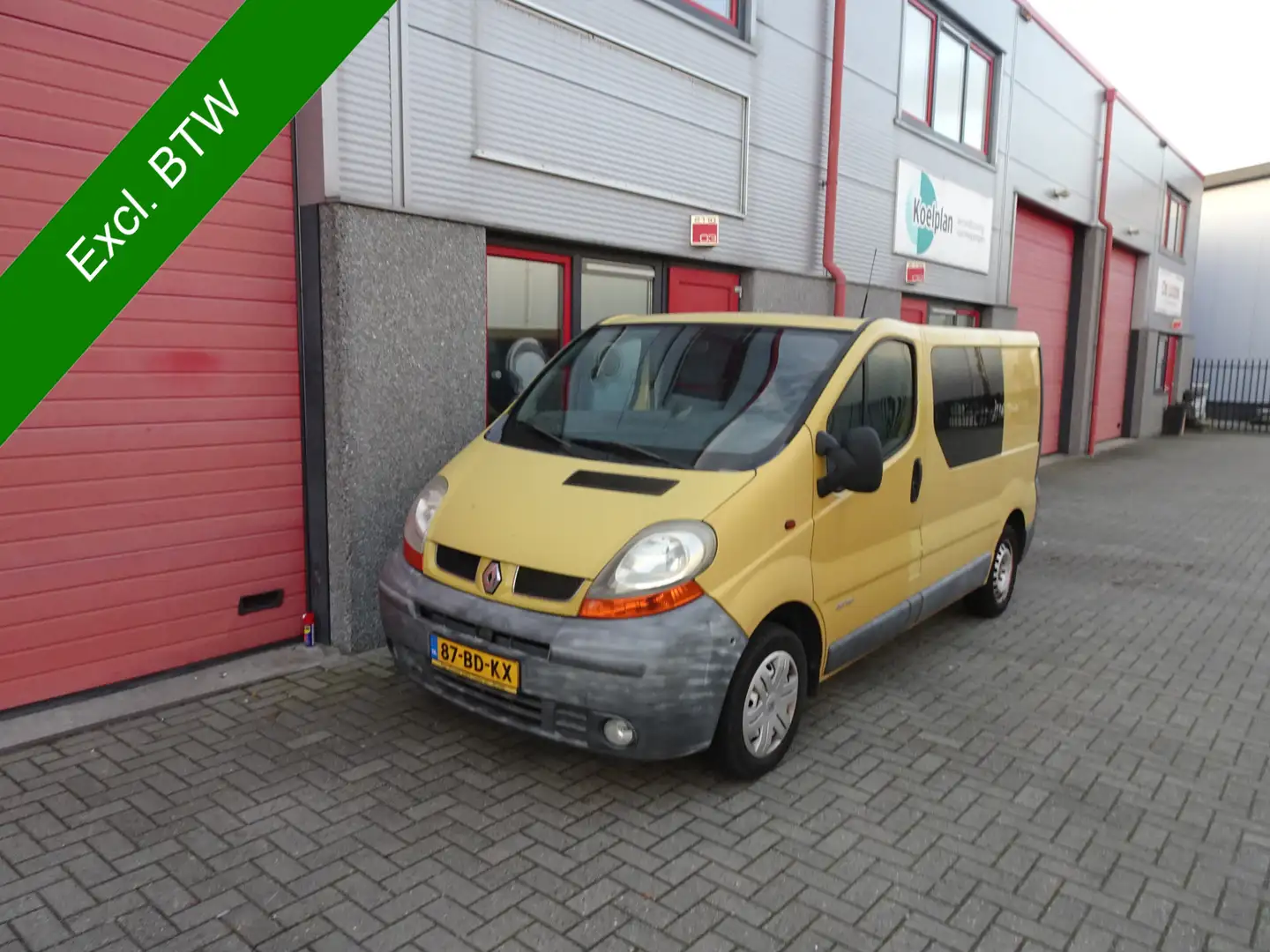 Renault Trafic 1.9 dCi L1H1 Série Spéciale 3 zits Geel - 1
