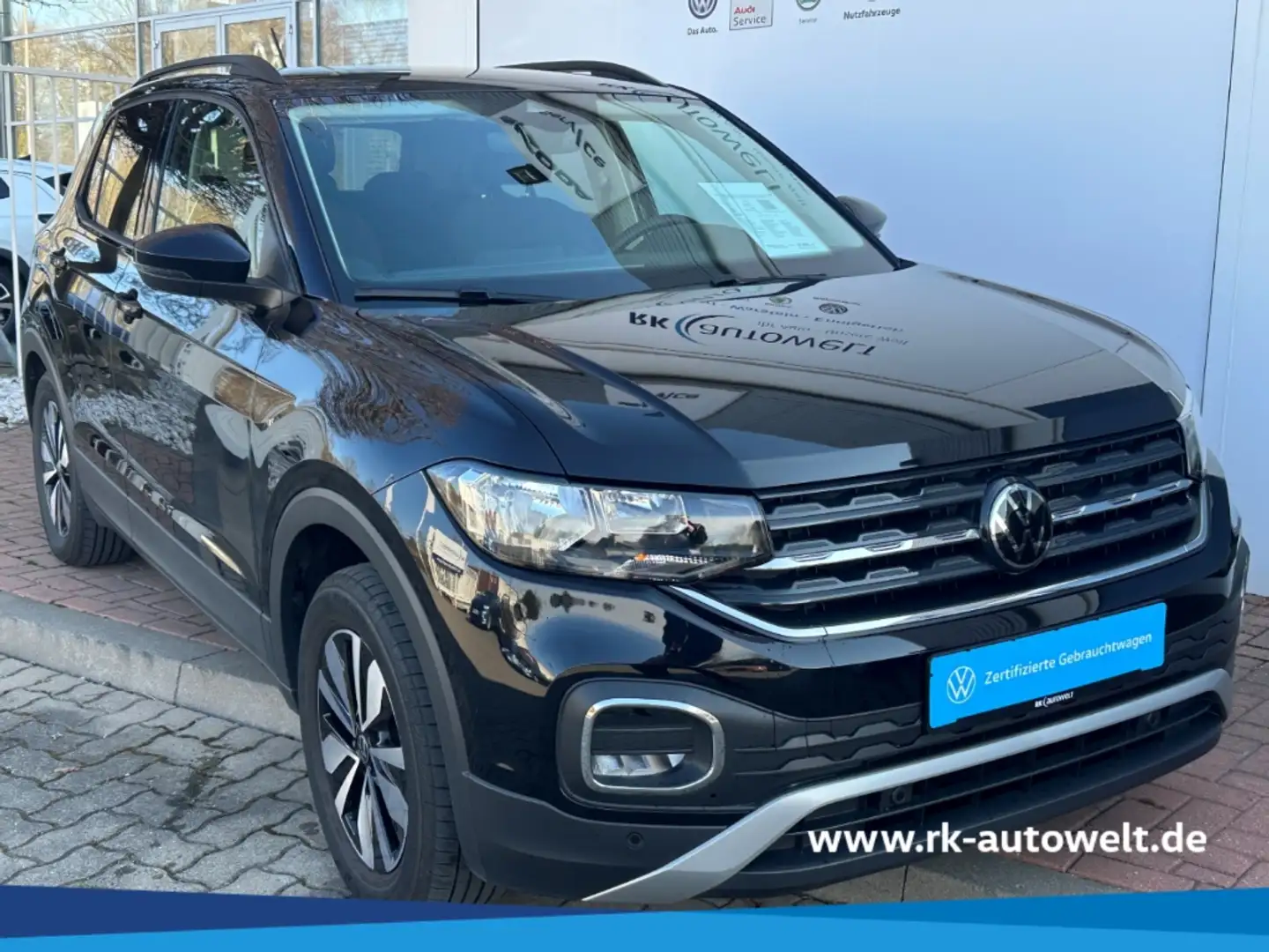 Volkswagen T-Cross 1.0 TSI Move Navi Kamera ACC Apple CarPlay Android Schwarz - 1