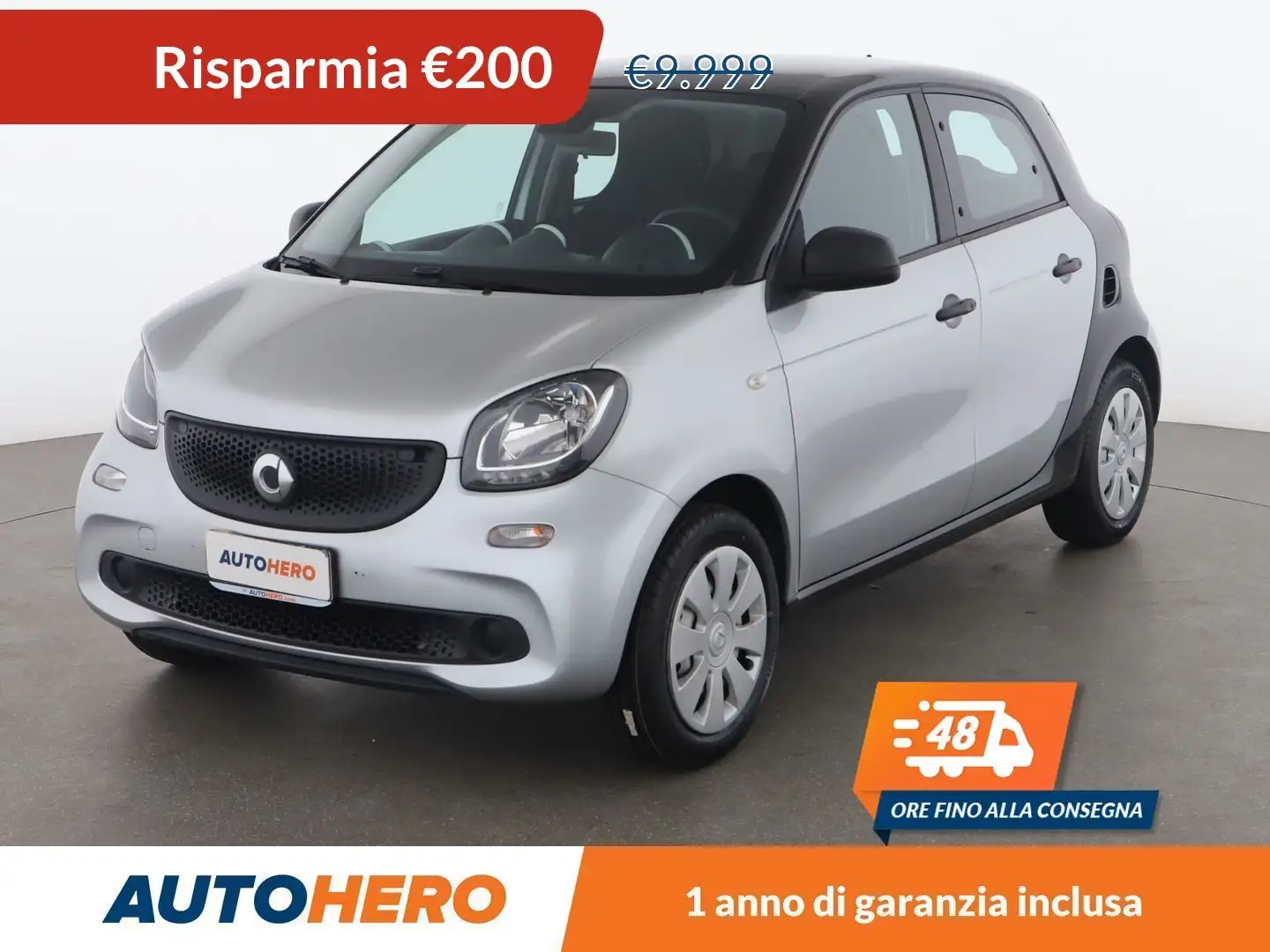 smart forFour 1.0 youngster 70 CV Argintiu - 1