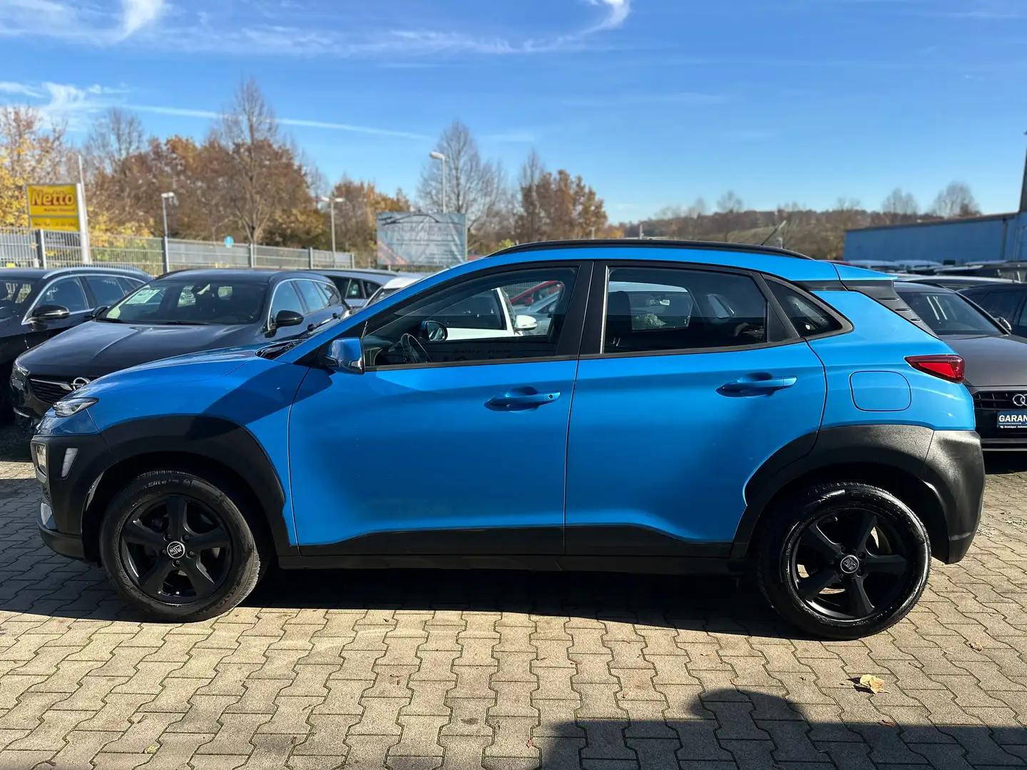 Hyundai KONA 1.0 T-GDI*AHK*Klima*Tempo*Alu*Sitzheizung Blau - 2