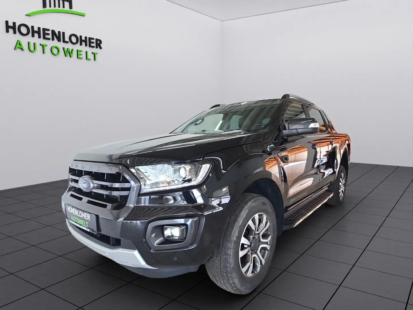 Ford Ranger Wildtrak Doka 4x4 *AHK*Standh.*LED*ACC* Negro - 1