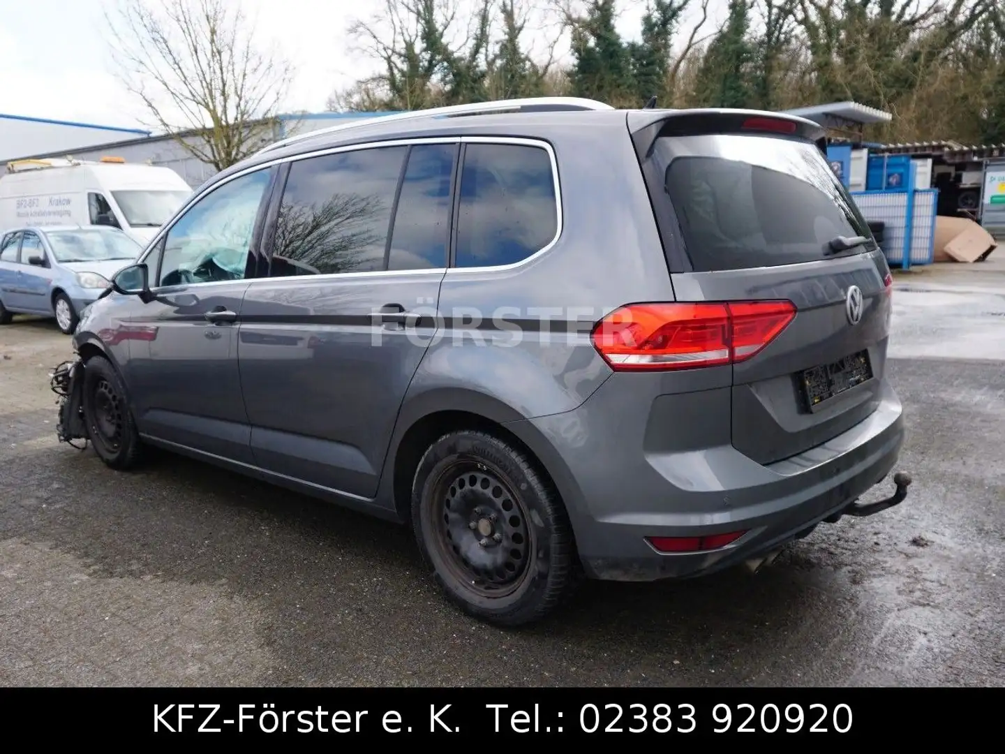 Volkswagen Touran Highline 7.Sizer Grau - 1