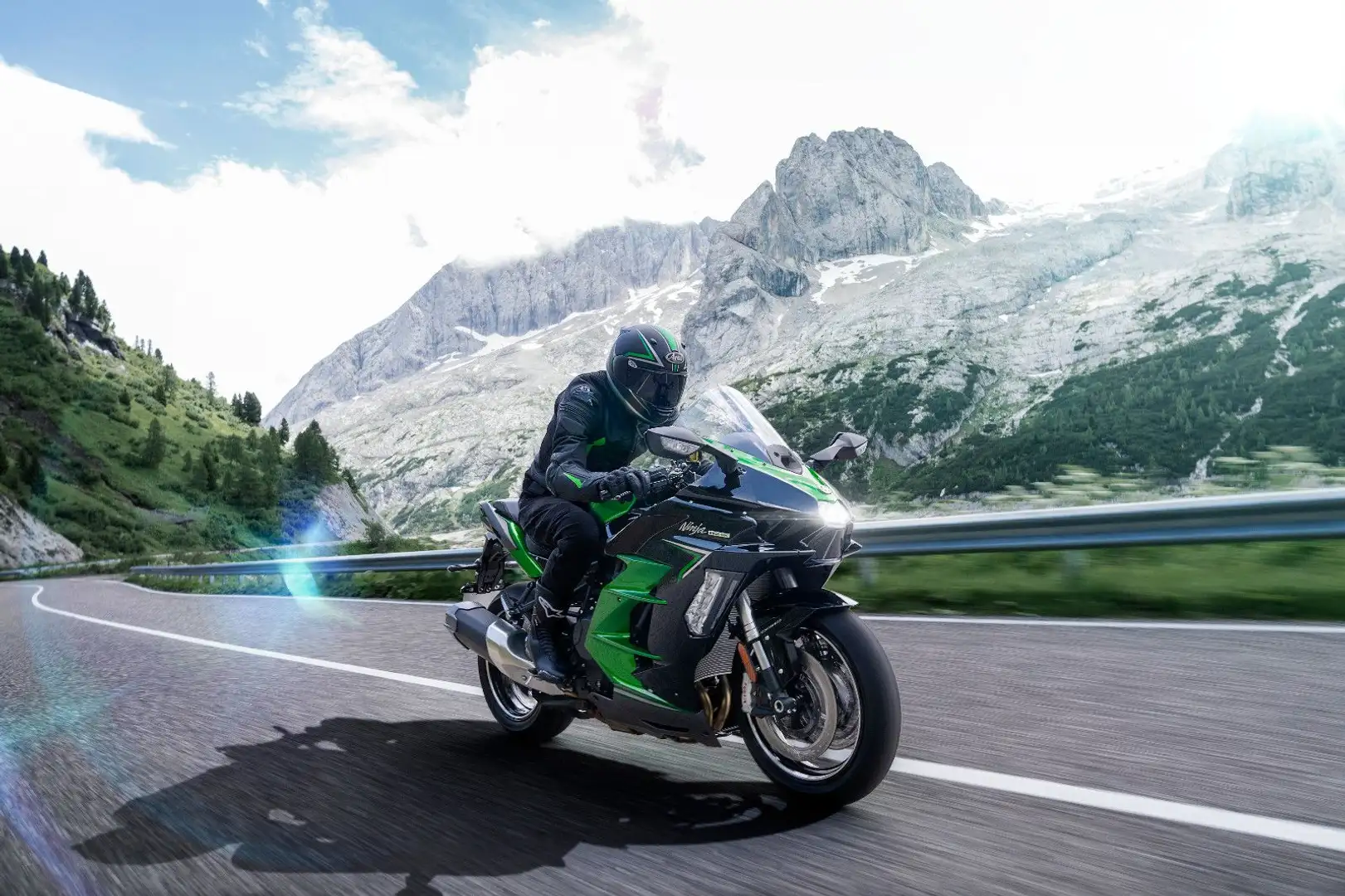 Kawasaki Ninja H2 SX SE *4 Jahre Garantie*TZ* Vert - 2