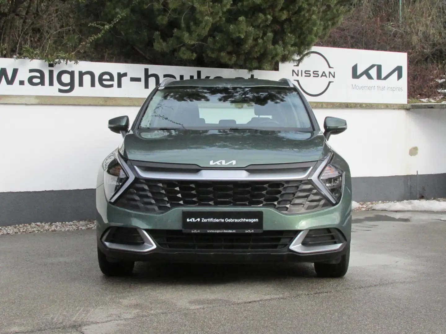 Kia Sportage 1,6 TGDI Silber Grün - 2