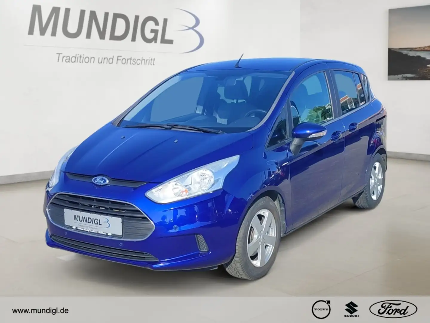 Ford B-Max Trend Navi Klima SHZ RFK Tempo FSE CD BT FSH Blau - 1