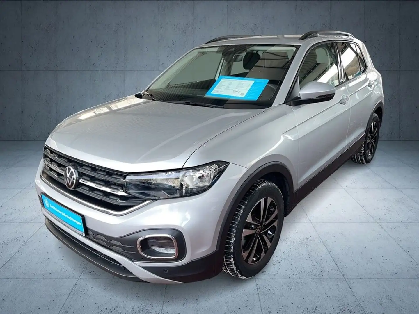 Volkswagen T-Cross 1.0 TSI United Sitzheizung ACC DAB+ Silber - 2