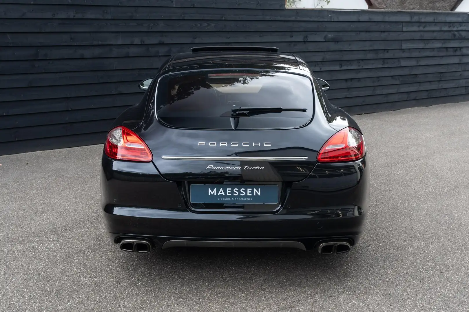 Porsche Panamera 4.8 Turbo Youngtimer - Full Options - 1st Paint Nero - 2