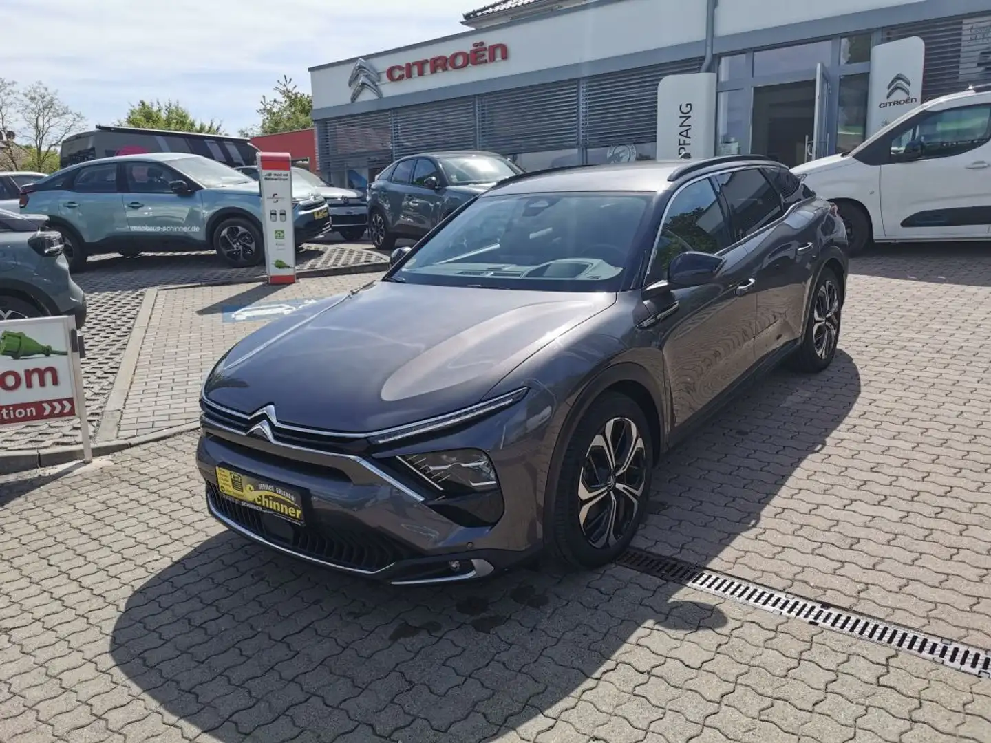 Citroen C5 X Hybrid 225 Start&Stopp e-EAT8 SHINE Gris - 1