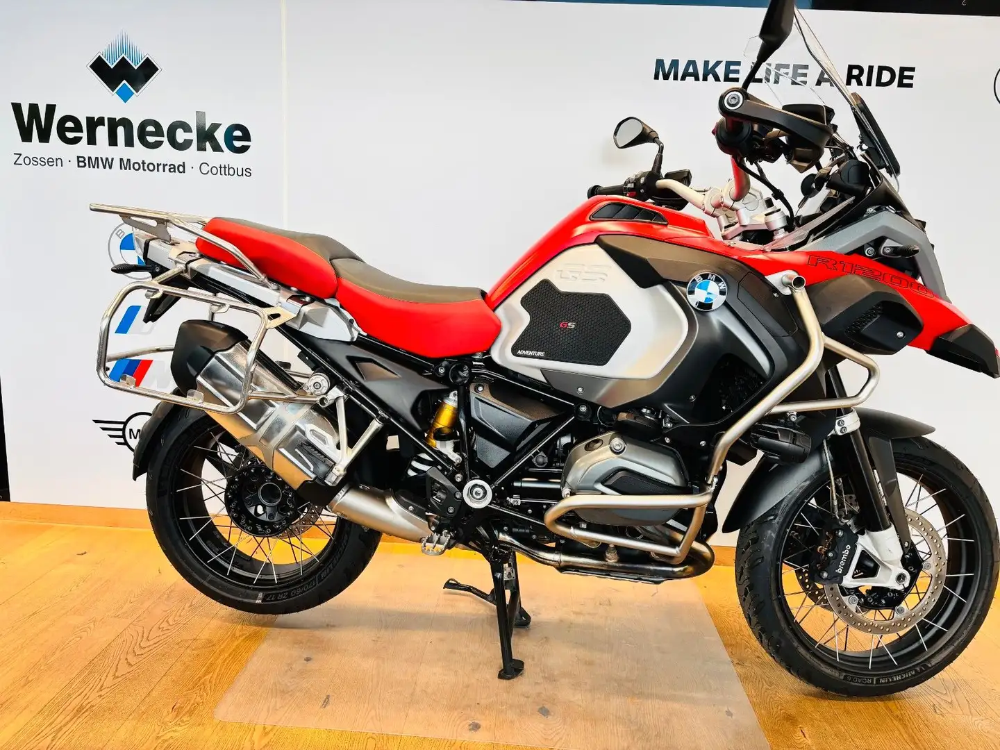 BMW R 1200 GS Adventure Tiefer - 3 Pakete Rot - 1