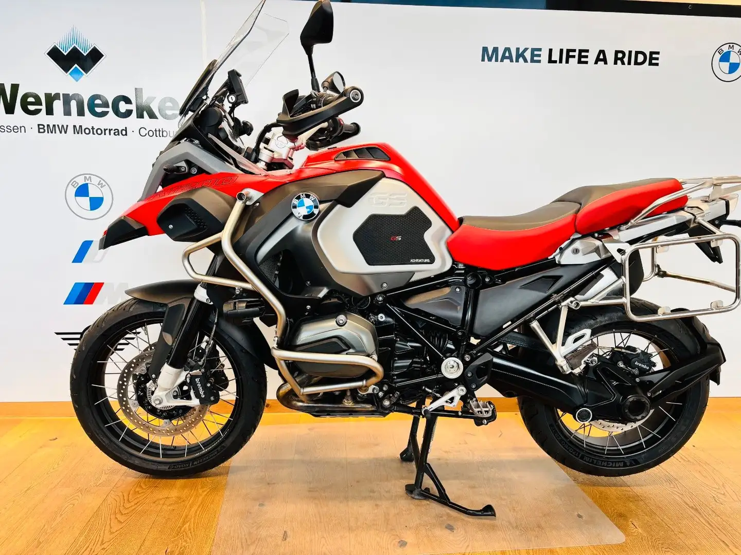 BMW R 1200 GS Adventure Tiefer - 3 Pakete Rot - 2