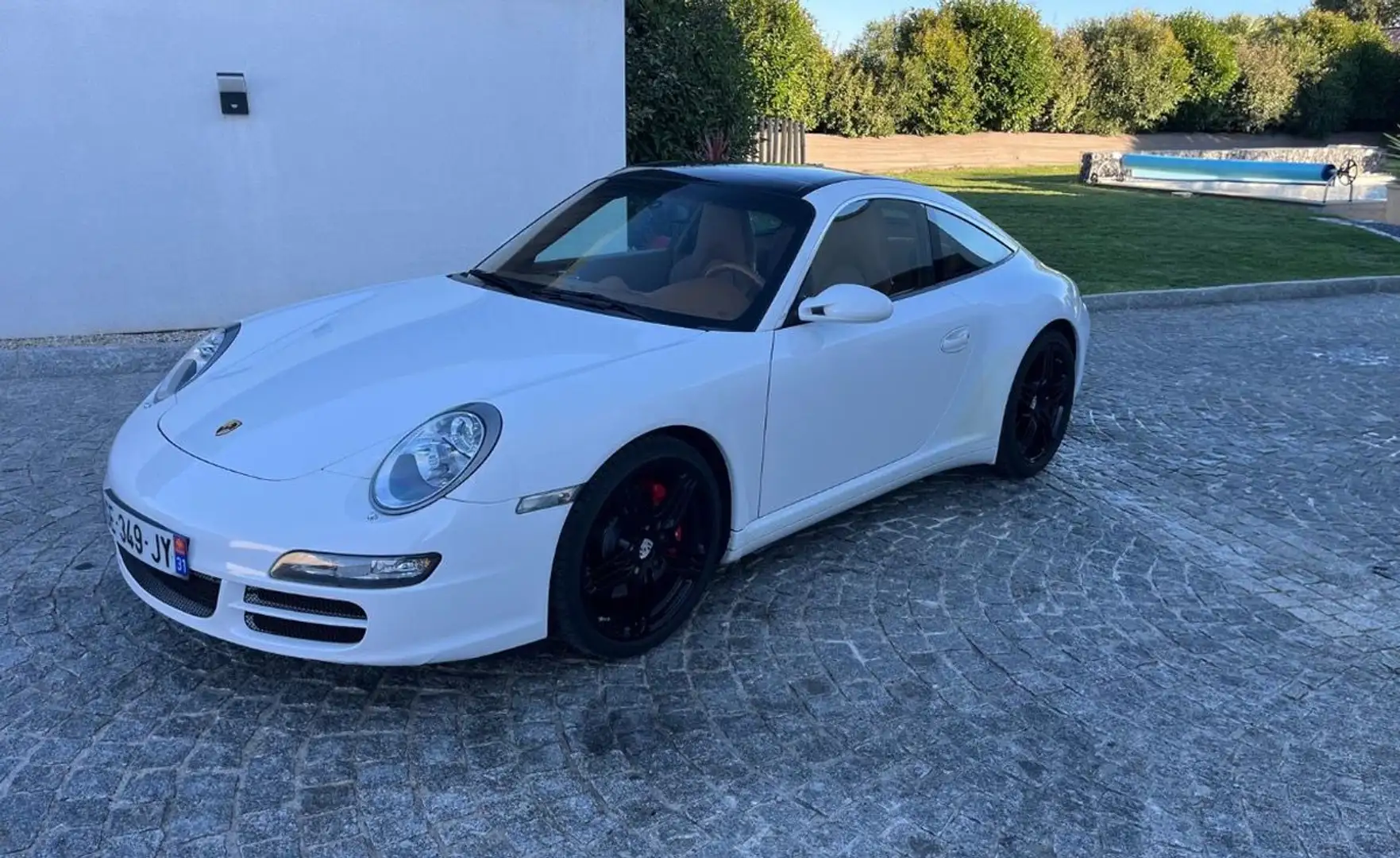 Porsche 997 997 4s Targa Wit - 1