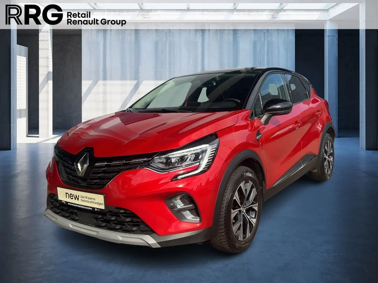 Renault Captur Techno 1.3 TCe 140 EDC Rouge - 1