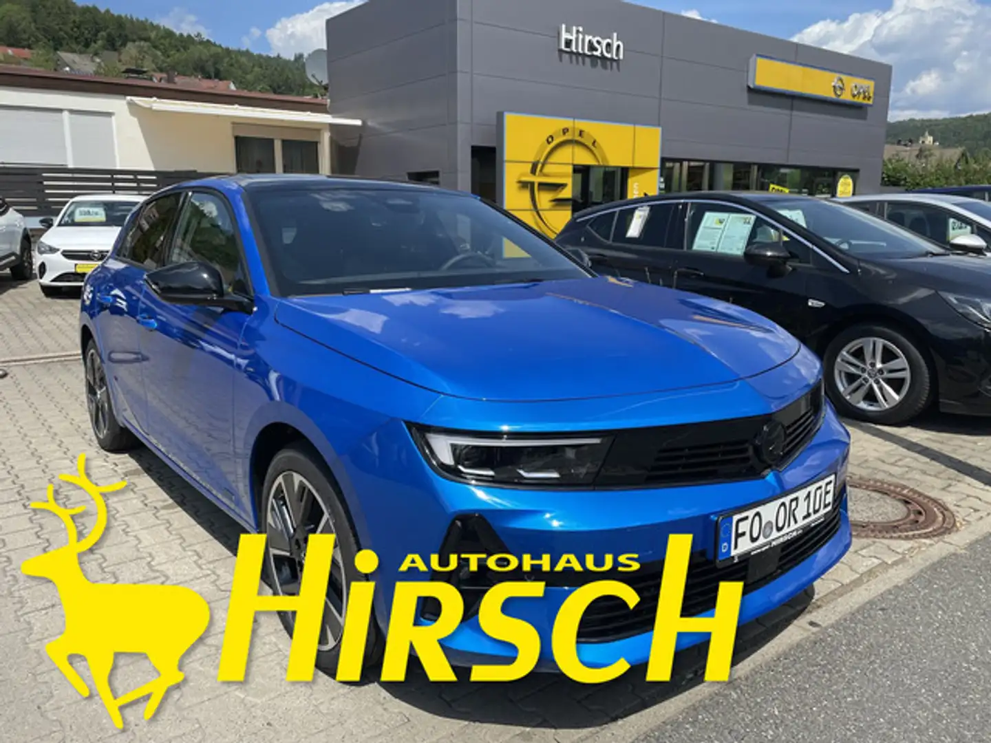 Opel Astra electric GS ULTIMATE+INTELLI2.0+18"+AGR+PANO+MATRI Blau - 1