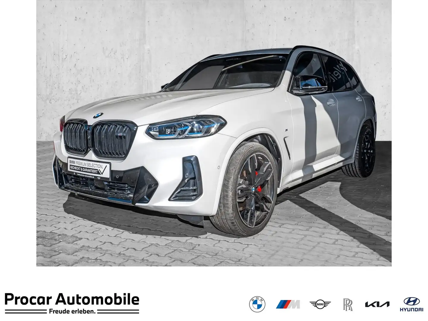 BMW X3 M 40d LC Prof. Head-Up AHK Laser Pano Standhzg. Bianco - 1