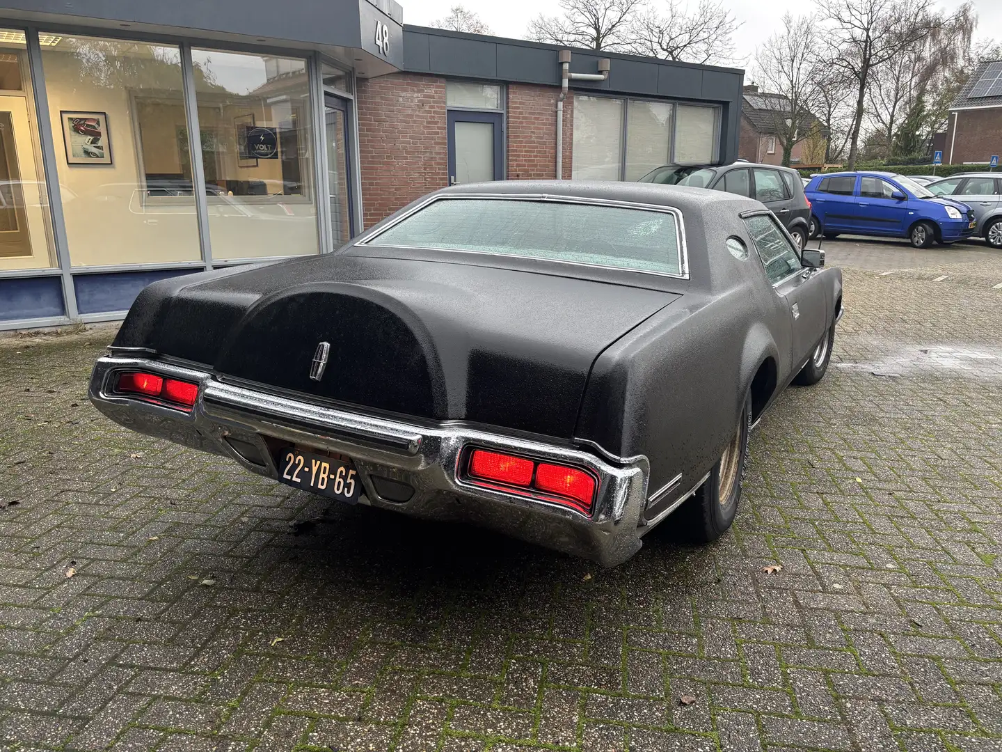 Lincoln Continental 7.5 V8 Mark IV 1973 oldtimer Zwart - 1
